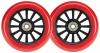 Piros stunt roller kerék, 100 mm