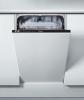 Whirlpool ADG 221 teljesen beépíthető 45 cm-es mosogatógép, A