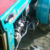 Mitsubisu 15 LE össz kerekes kistraktor eladó