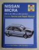 Nissan Micra K10 javítási kézikönyv (1983-1993) Haynes