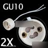 2 db GU10 LED Halogén izzó lámpa Alap foglalat