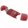 TITANUM USB2.0 SDHC kártyaolvasó piros T...