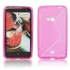 Szilikon tok S-TYPE Nokia Lumia 630 és 635 Pink