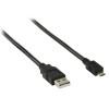 ValueLine kábel USB A-Micro 1m Black (VLCP60500B10) Kiegészítők