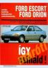 Ford Javítási kézikönyv, ford escort orion 1990-től