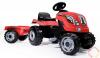 Smoby Farmer XL Traktor utánfutóval - piros (71010...