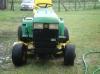 John Deere 455 AWS Kerti ill. Fűnyíró traktor Fűnyírótraktor